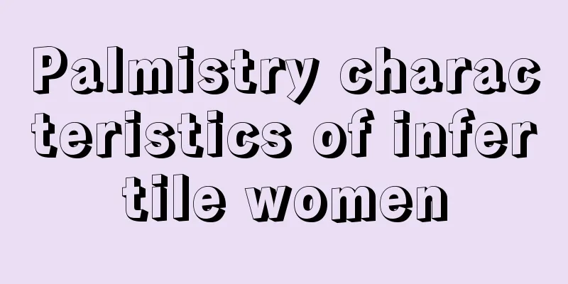 Palmistry characteristics of infertile women