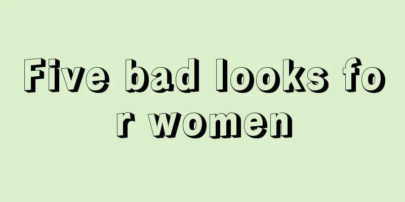 Five bad looks for women