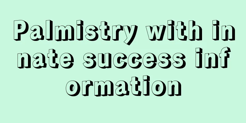 Palmistry with innate success information