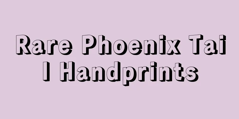 Rare Phoenix Tail Handprints