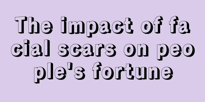 The impact of facial scars on people's fortune