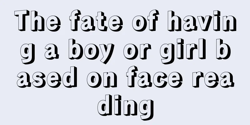 The fate of having a boy or girl based on face reading