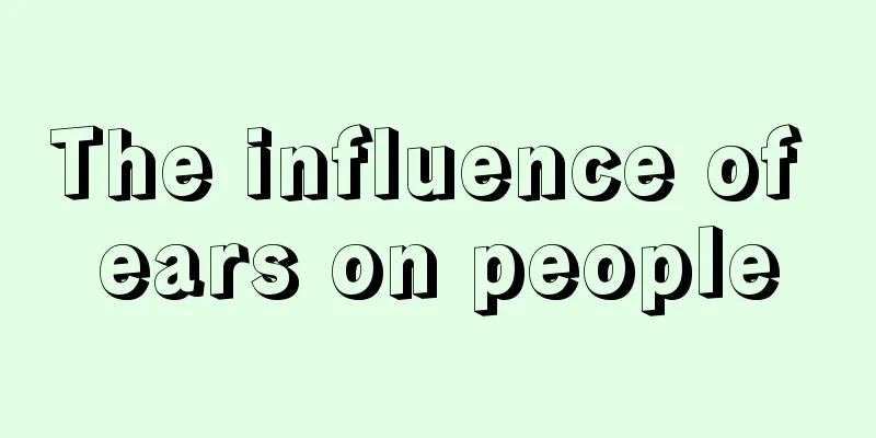 The influence of ears on people