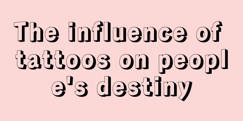 The influence of tattoos on people's destiny