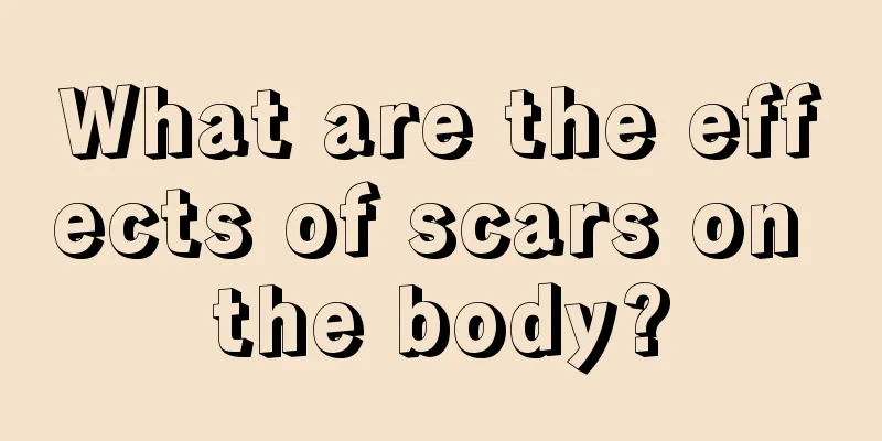 What are the effects of scars on the body?