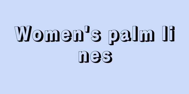Women's palm lines