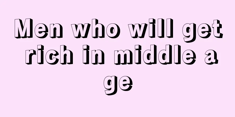 Men who will get rich in middle age