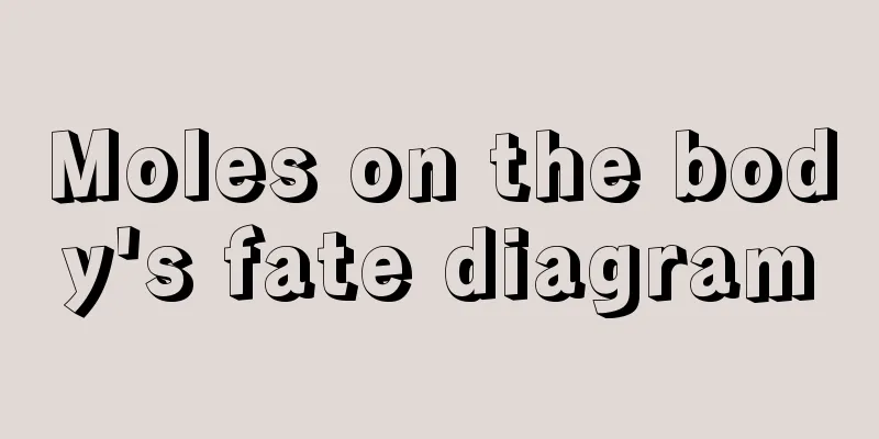 Moles on the body's fate diagram