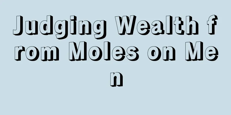 Judging Wealth from Moles on Men