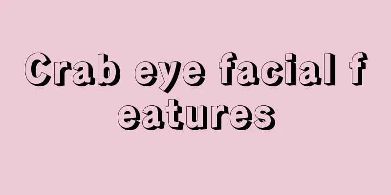 Crab eye facial features