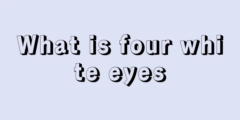 What is four white eyes