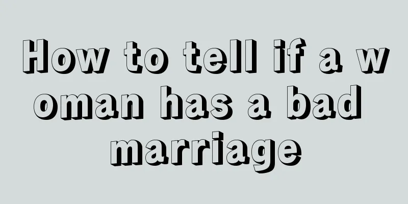 How to tell if a woman has a bad marriage