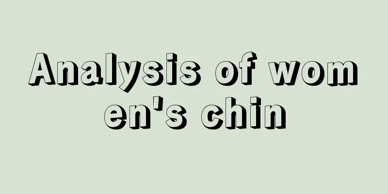 Analysis of women's chin