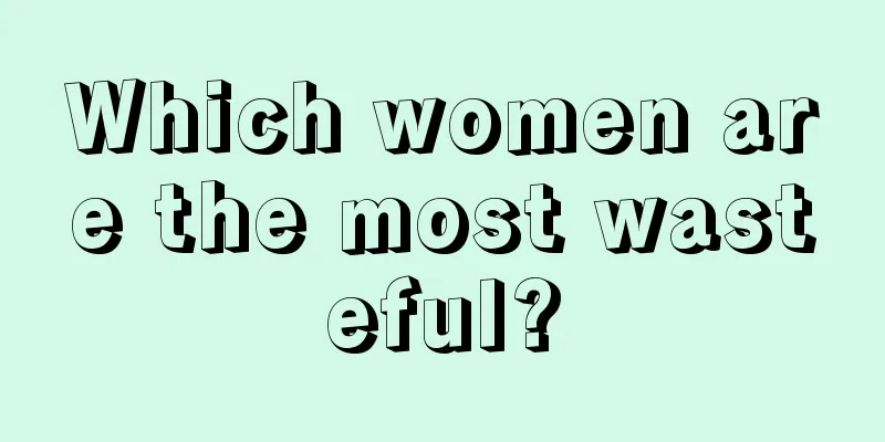Which women are the most wasteful?