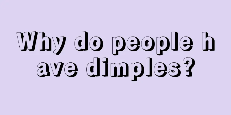 Why do people have dimples?