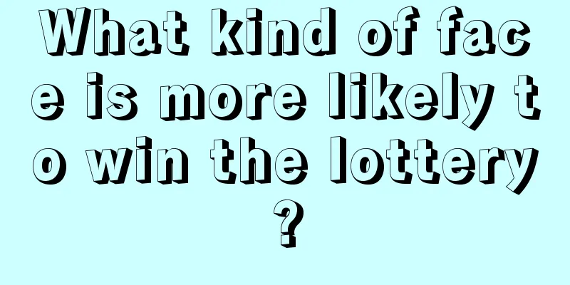 What kind of face is more likely to win the lottery?