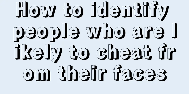 How to identify people who are likely to cheat from their faces