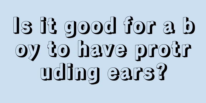 Is it good for a boy to have protruding ears?