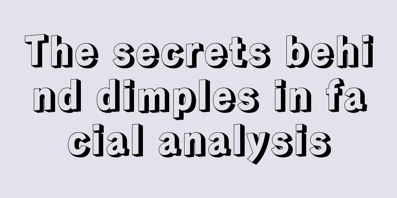 The secrets behind dimples in facial analysis