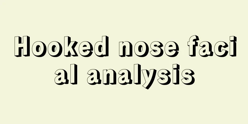 Hooked nose facial analysis
