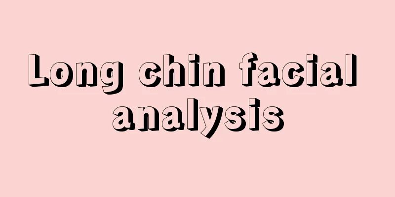 Long chin facial analysis