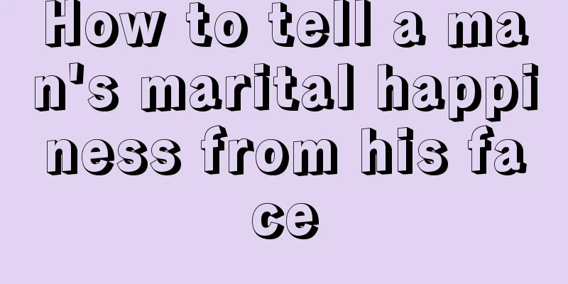 How to tell a man's marital happiness from his face