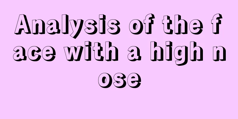 Analysis of the face with a high nose