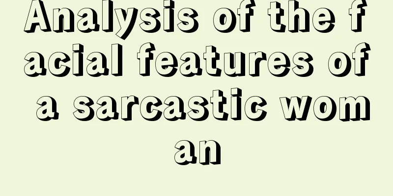Analysis of the facial features of a sarcastic woman