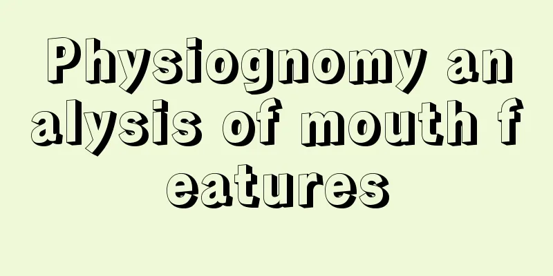 Physiognomy analysis of mouth features