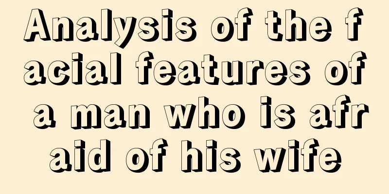 Analysis of the facial features of a man who is afraid of his wife