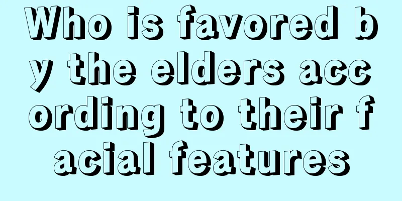Who is favored by the elders according to their facial features