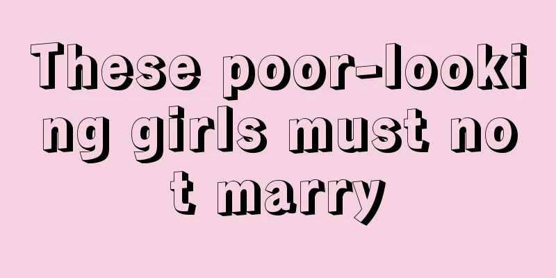 These poor-looking girls must not marry