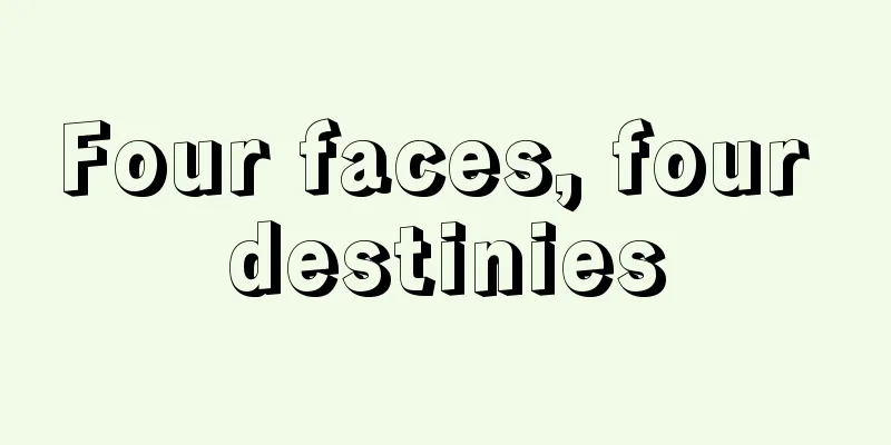 Four faces, four destinies