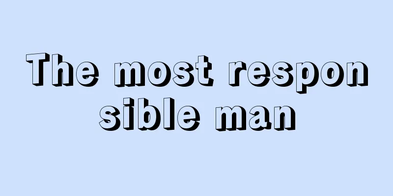 The most responsible man