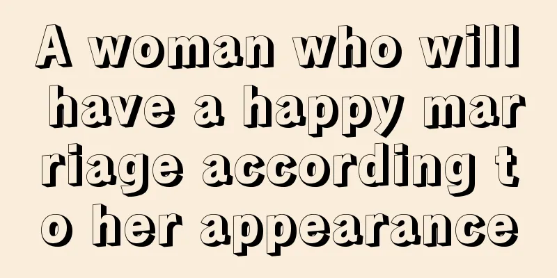 A woman who will have a happy marriage according to her appearance