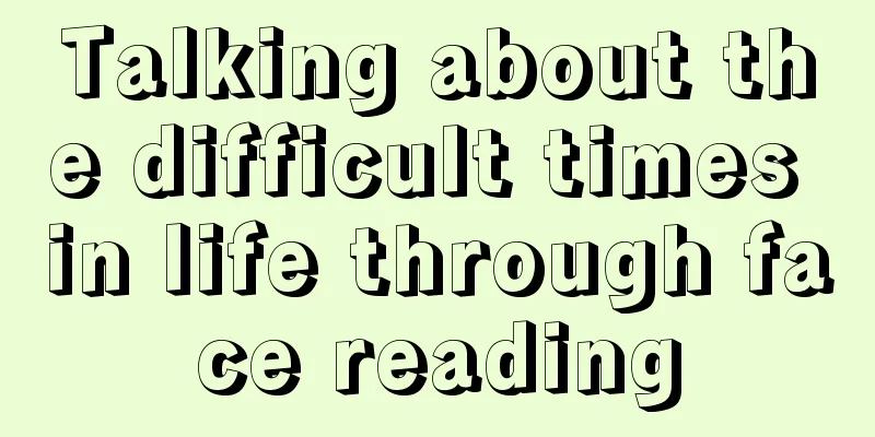 Talking about the difficult times in life through face reading