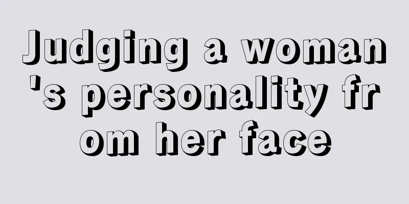 Judging a woman's personality from her face