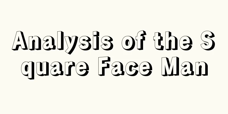 Analysis of the Square Face Man