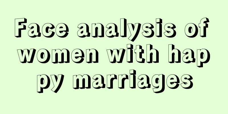 Face analysis of women with happy marriages