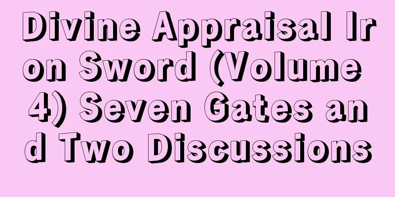 Divine Appraisal Iron Sword (Volume 4) Seven Gates and Two Discussions