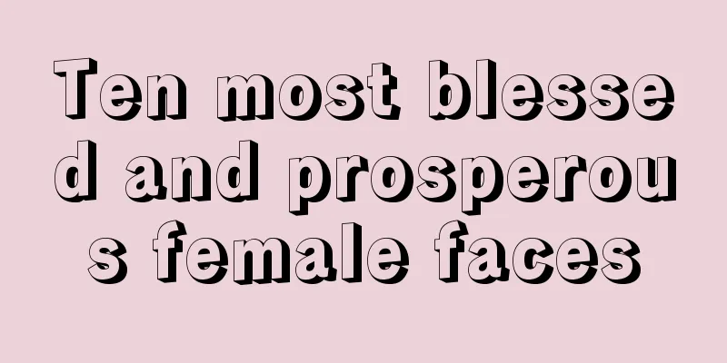 Ten most blessed and prosperous female faces