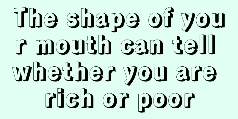The shape of your mouth can tell whether you are rich or poor