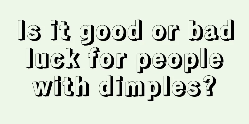 Is it good or bad luck for people with dimples?