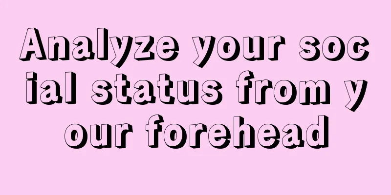 Analyze your social status from your forehead
