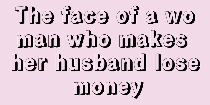 The face of a woman who makes her husband lose money
