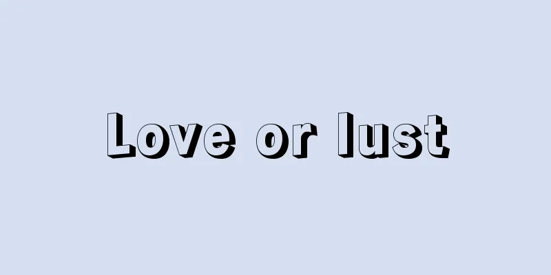 Love or lust