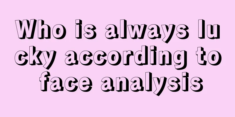 Who is always lucky according to face analysis