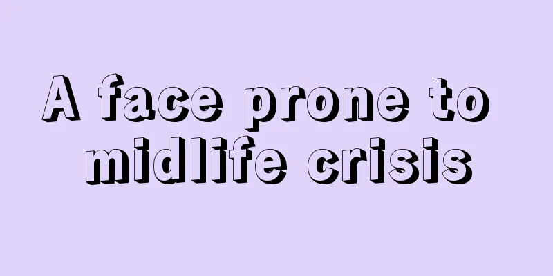 A face prone to midlife crisis