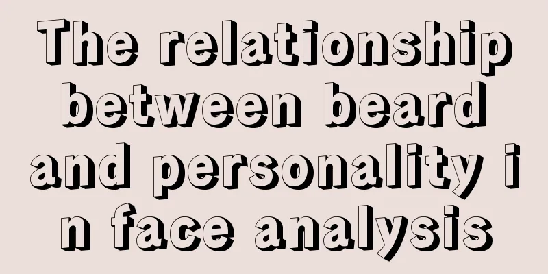 The relationship between beard and personality in face analysis