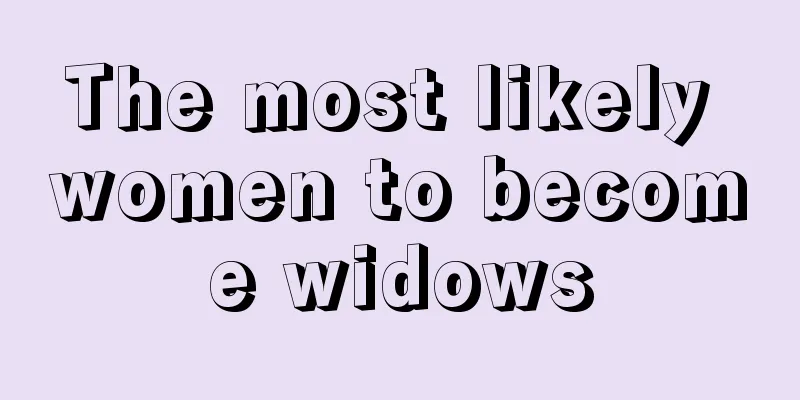 The most likely women to become widows